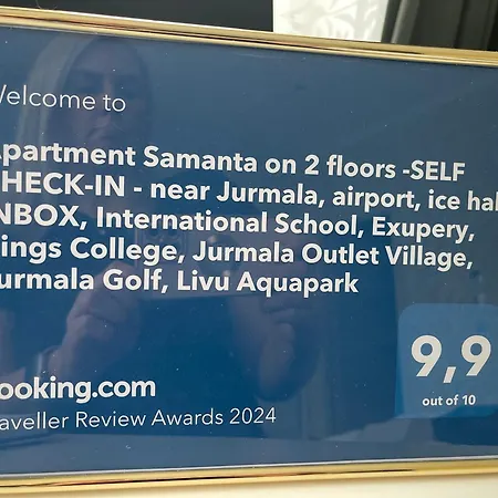 Apartman Samanta- Self-checkin - Near Jurmala, Airport (adults Only) *